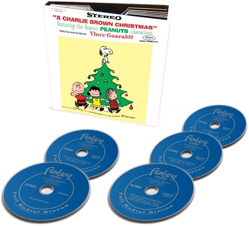 Vince Guaraldi Trio/A Charlie Brown Christmas (Deluxe Edition)@4 CD/Blu-ray Box Set