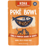 KOHA Poké Bowl Tuna & Pumpkin Entrée in Gravy for Cats