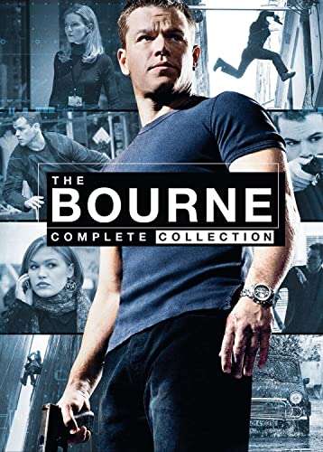 Bourne/Complete Collection@DVD/Digital/6 Disc/5 Bourne Movies