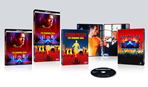 The Running Man (Steelbook)/Schwarzenegger/Alonso@4KUHD@R