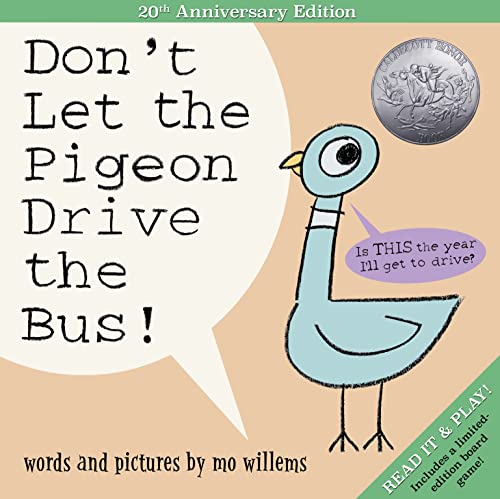 Mo Willems Don't Let The Pigeon Drive The Bus! 