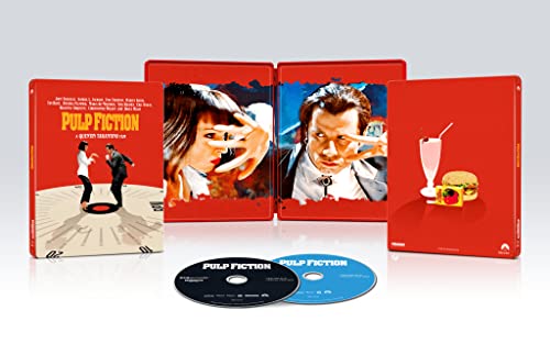 Pulp Fiction (Steelbook)/Travolta/Jackson/Thurman/Willis@4KUHD@R