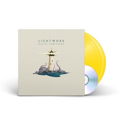 Devin Townsend/Lightwork (Yellow Vinyl)@INDIE STORE EXCLUSIVE@2LP + CD
