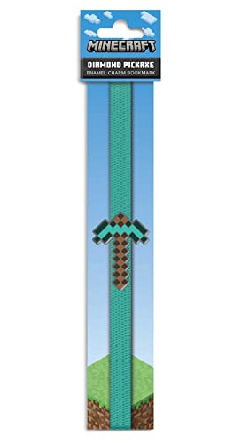 Insights/Minecraft@Diamond Pickaxe Enamel Charm Bookmark