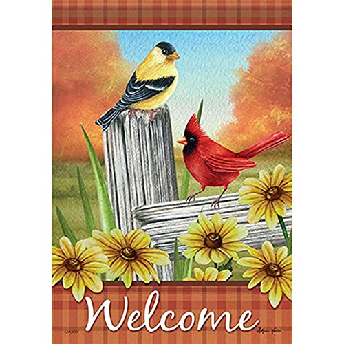 Carson Autumn Meeting Fall Garden Flag
