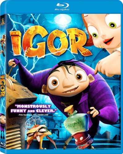 Igor (2008)/John Cusack, Molly Shannon, and Steve Buscemi@PG@Blu-ray