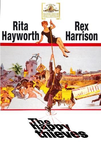 Happy Thieves Hayworth Harrison Wiseman Bw Ws DVD R Nr 