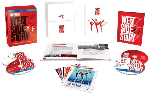 West Side Story Wood Tamblyn Moreno Chakiris Blu Ray Ws 50th Anniv. Ed. Nr 2 Br Incl. DVD CD 
