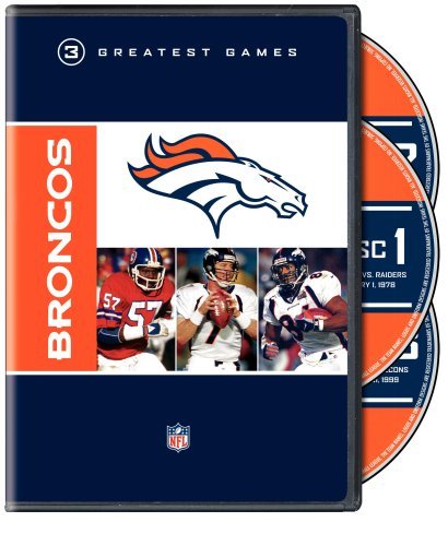 Denver Broncos Greatest Games Nfl Greatest Games Series Nr 2 DVD 