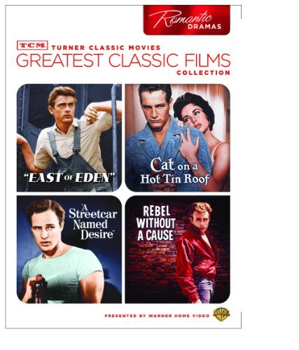 East of Eden / Cat on a Hot Tin Roof/Streetcar Named Desire / Rebel Without a Cause@TCM Greatest Classic Films: Romantic Drama@Nr/4-On-2