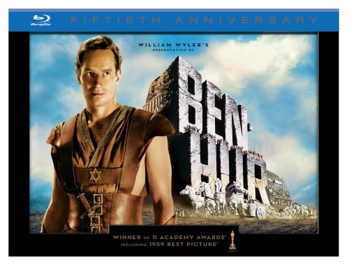 Ben-Hur/Heston/Griffith/Hawkins@Blu-Ray@G/50TH ANNIVERSARY EDITION
