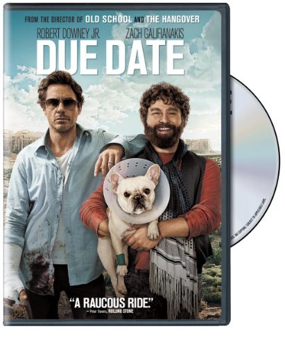 Due Date/Downey/Galifianakis/Monaghan@Dvd@R/Ws