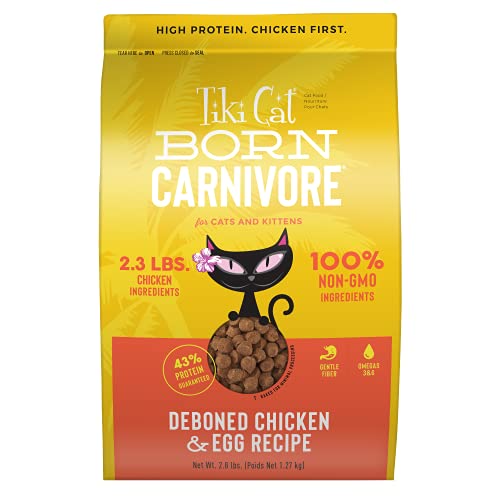 Tiki - Dry Cat Food - Born Carnivore Chicken & Egg