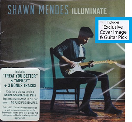 Shawn Mendes Illuminate Deluxe Edition CD W Exclusive Cover & G 