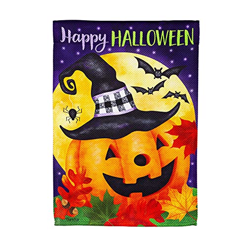 Evergreen Jolly Jack Halloween Stand Flag