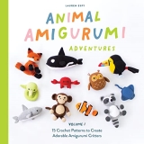 Lauren Blue Star Press Espy Animal Amigurumi Adventures Vol. 1 15 Crochet Pat 