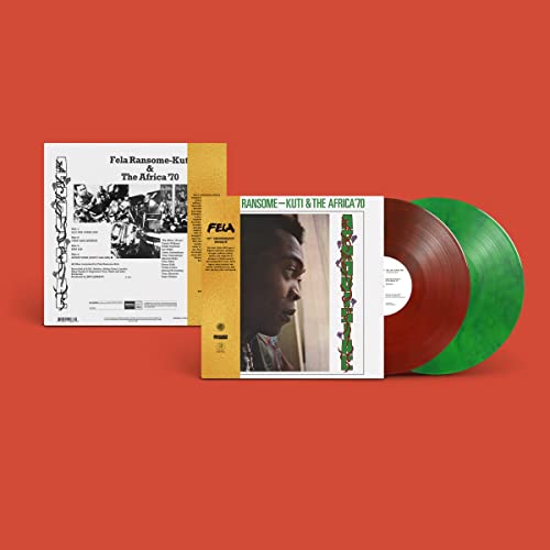 Fela Kuti/Afrodisiac (50th Anniversary Edition) (GREEN & RED MARBLE VINYL)@2LP