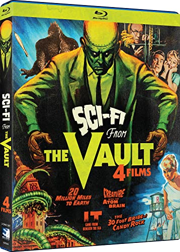 Sci-Fi From The Vault/4 Classic Films@Blu-Ray@NR