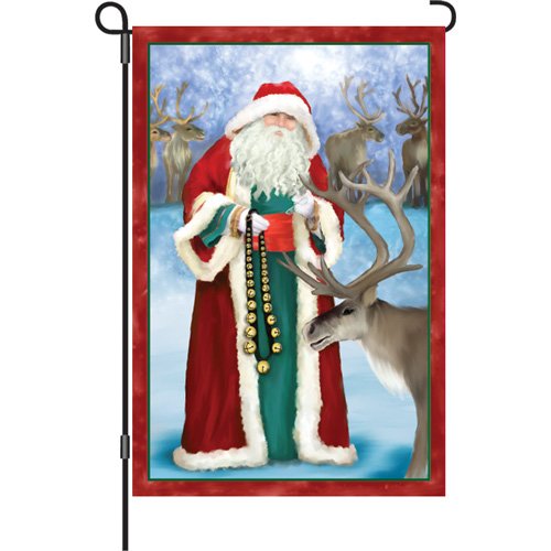 Premier Kites Father Christmas Garden Flag