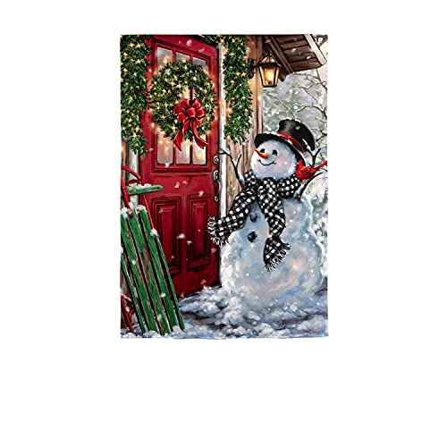 Evergreen Country Christmas Garden Flag