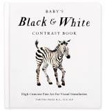 Tabitha Paige Baby's Black And White Contrast Book High Contrast Art For Visual Stimulation At Tummy 