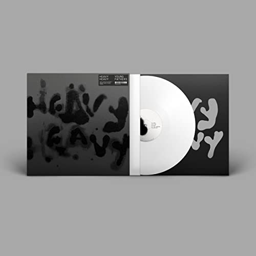Young Fathers/Heavy Heavy (DELUXE EDITION, WHITE VINYL, BLACK SLEEVE)@LP 140g White Vinyl, Black Silkscreen Printed Sleeve (Alt Art), Poster, Die Cut Stencil [w/ download