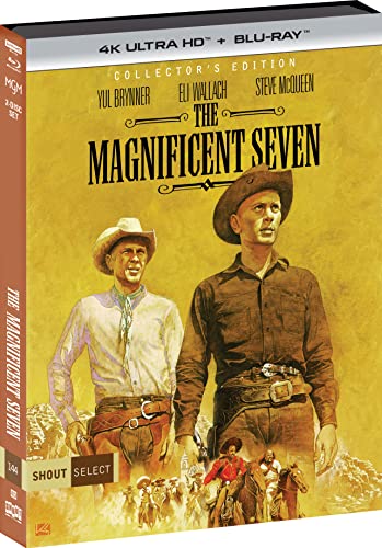 The Magnificent Seven (1960)/Brynner/McQueen/Vaughn/Coburn@4KUHD@NR