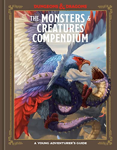 Jim Zub The Monsters & Creatures Compendium (dungeons & Dr A Young Adventurer's Guide 