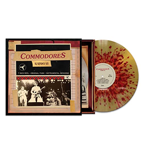 Commodores/Alabama '69 - Red/Gold Splatte@Amped Exclusive