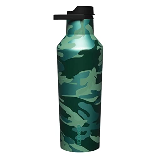 Corkcicle Sport Canteen-Jade Camo