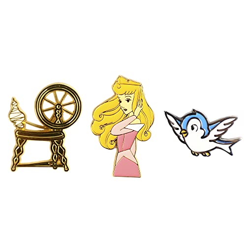 Enamel Pin Set/Sleeping Beauty