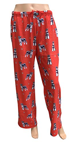 Comfies Dog Breed Lounge Pants for Women, Schnauzer