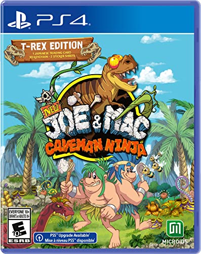 PS4/New Joe & Mac: Caveman Ninja  T-Rex Edition