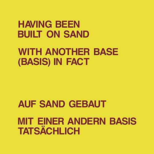 Dickie Landry/Having Been Built On Sand
