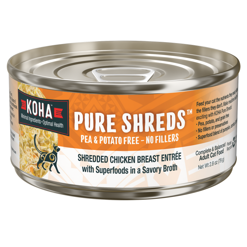 Koha Pure Shreds for Cats-Chicken Entrée