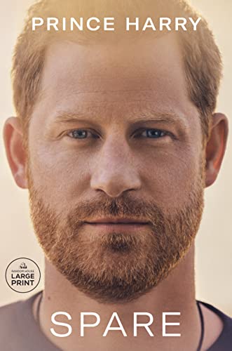 Prince Harry the Duke of Sussex/Spare@LARGE PRINT