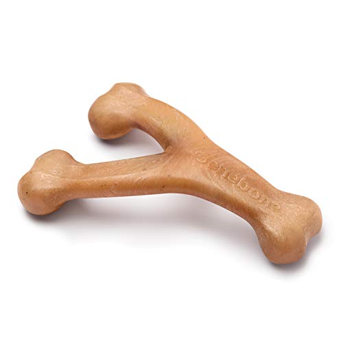 Benebone Chicken Flavor Wishbone Tough Dog Chew Toy