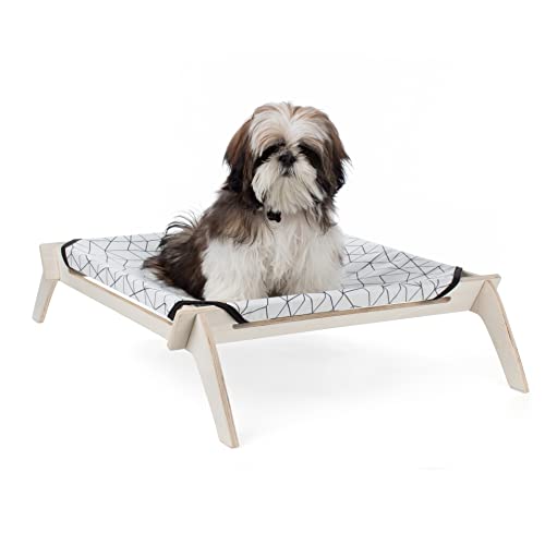 Hauspanther Pet Lounge - Black & White Geo