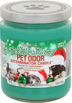 Pet Odor Exterminator Deck the Paws Deodorizing Candle