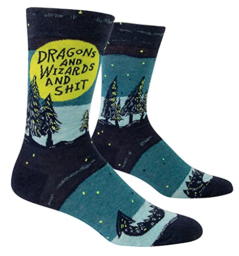 Crew Socks/Dragons And Wizards And Shit