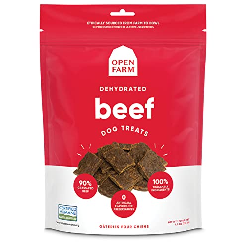 Open Farm Dehydrated Beef Dog Treats