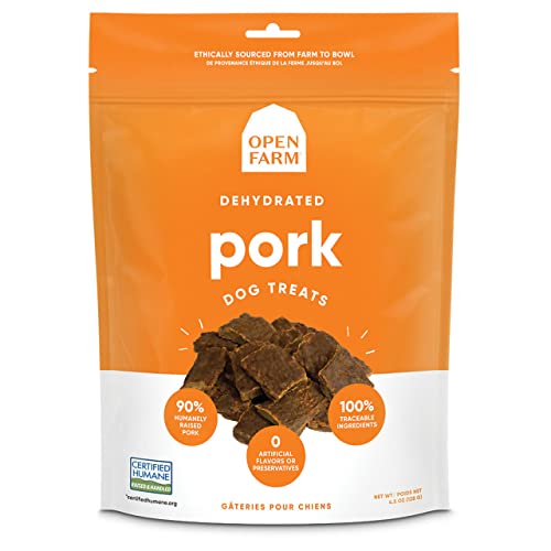 Open Farm Dehydrated Pork Dog Treats
