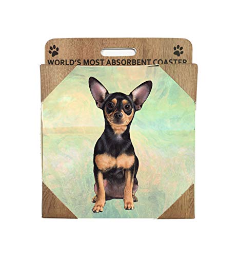 E&S Stone Coaster-Chihuahua