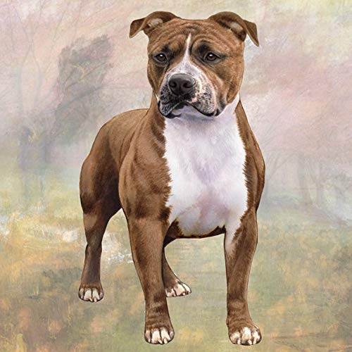 E&S Stone Coaster-Pit Bull Standing