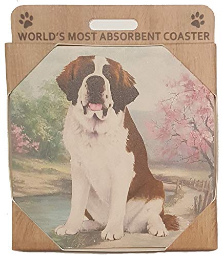 E&S Stone Coaster-St. Bernard