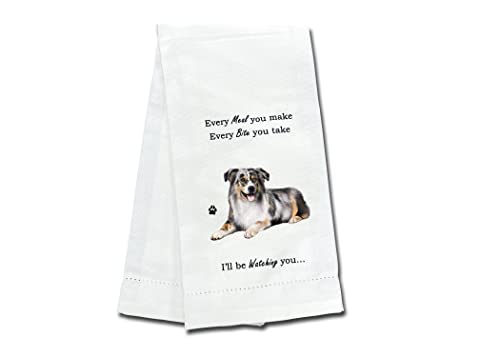 E&S Kitchen Towel I'll Be Watching You...-Bichon Frise