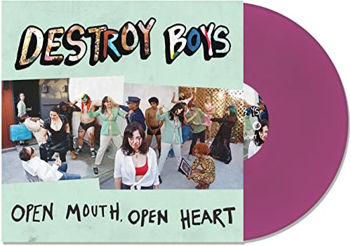Destroy Boys/Open Mouth Open Heart - Purple@Explicit Version@Amped Exclusive