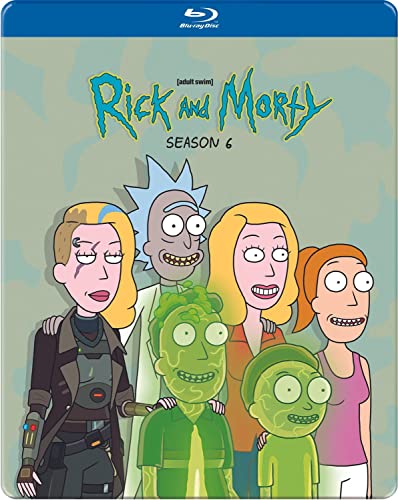 Rick & Morty/Season 6 (Steelbook)@TVMA@Blu-Ray/Steelbook/10 Episodes