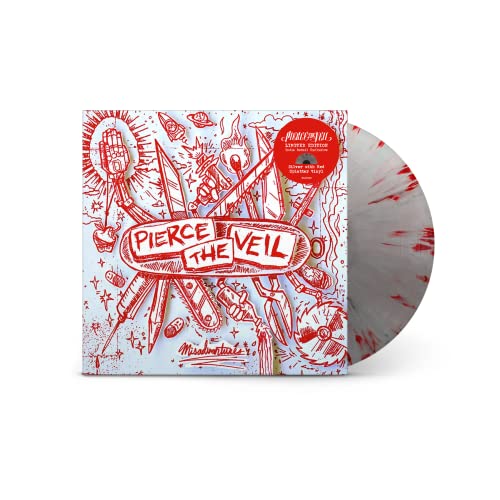 Pierce The Veil/Misadventures (Silver w/ Red Splatter Vinyl)@Indie Exclusive@LP