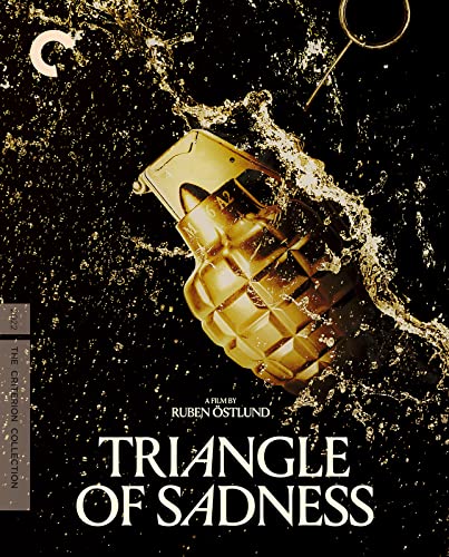 Triangle of Sadness  (2022) (Criterion Collection)/Harris Dickinson, Charlbi Dean, and Dolly de Leon@R@4K Ultra HD + Blu-Ray